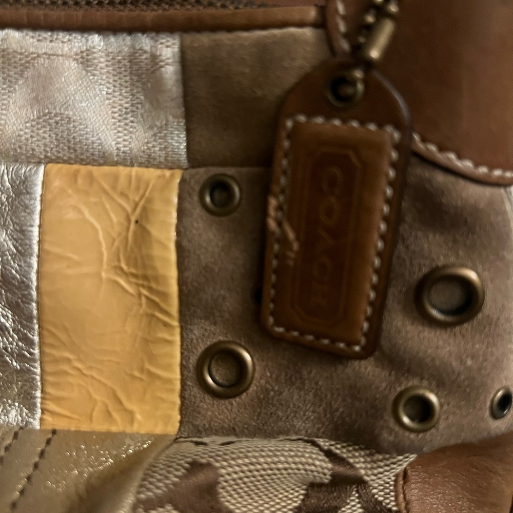 Coach Patchwork Shoulder Bag - Picture 17 of 17